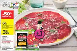 Carrefour CHARAL Carpaccio Parmesan offre