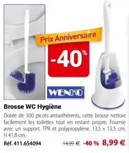 Mathon WENKO Brosse WC Hygiène offre