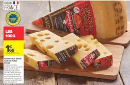 Carrefour Pochat's filé Emmental de Savoie offre
