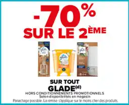 Carrefour Glade offre