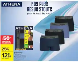 Carrefour ATHENA Boxers homme offre