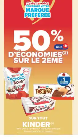 Carrefour Kinder Schoko-Bons offre