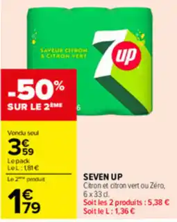 Carrefour SEVEN UP offre