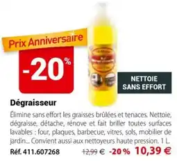 Mathon Dégraisseur offre