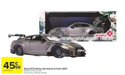 Carrefour Solido Nissan GT-R Liberty walk body kit 2.0 silver 2023 offre