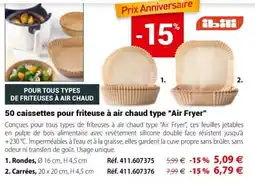 Mathon ibili caissettes pour friteuse à air chaud offre