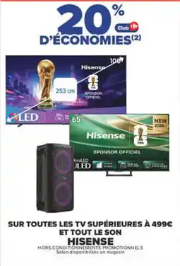 Carrefour Hisense TV offre