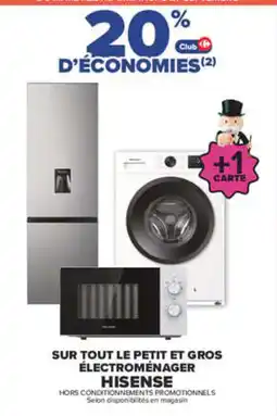 Carrefour Hisense electroménager offre