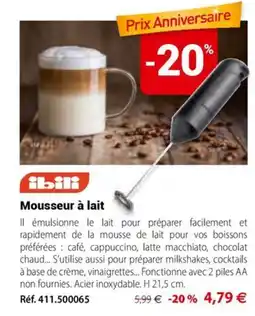 Mathon ibili Mousseur à lait offre