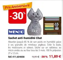 Mathon WENKO Sachet anti-humidité Chat offre