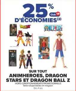 Carrefour Animheroes dragon ball z offre