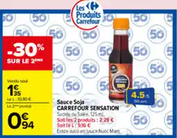 Carrefour Carrefour Sensation Sauce Soja offre