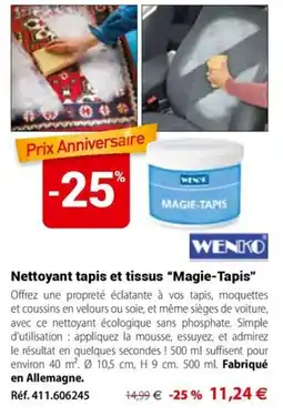 Mathon WENKO Magie-Tapis offre