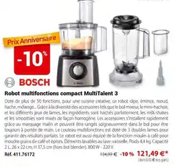 Mathon Bosch robot multifonctions compact multitalent 3 offre