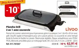Mathon LIVOO Plancha Grill offre