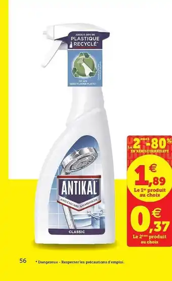 Hyper U Antikal classic offre