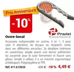 Mathon Pradel Ouvre-bocal offre
