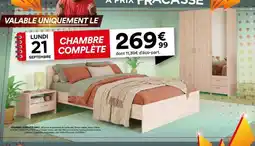 BUT Chêne - chambre complète offre