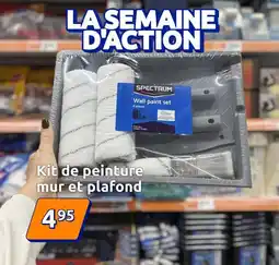 Action Kit de peinture mur et plafond offre