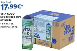 Costco VITA COCO Eau de coco pure naturelle offre