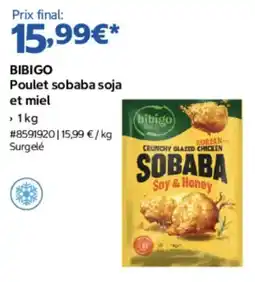 Costco BIBIGO Poulet sobaba soja et miel offre