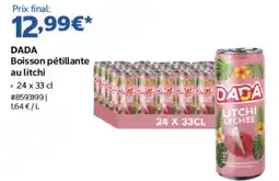 Costco DADA Boisson pétillante au litchi offre