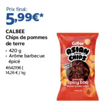 CALBEE Chips de pommes de terre
