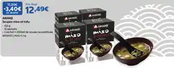 Costco ARIAKE Soupes miso et tofu offre