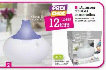 Kandy Diffuseur d'huiles essentielles offre