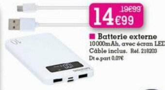 Kandy Batterie externe offre