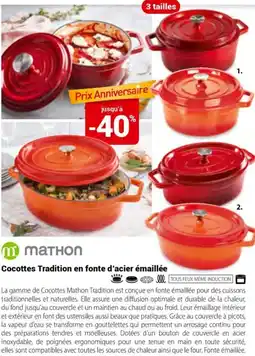Mathon Mathon Cocottes Tradition offre