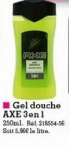 Kandy Gel douche AXE 3 en 1 offre