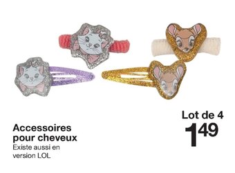 Zeeman Accessoires pour cheveux offre