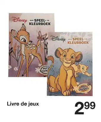 Livre de jeux