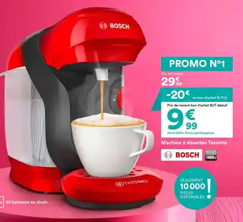 BUT Machine à dosettes tassimo offre