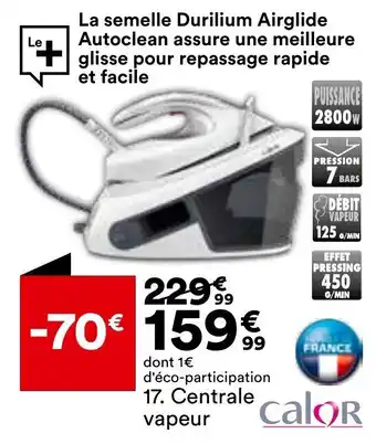 BUT Centrale vapeur offre
