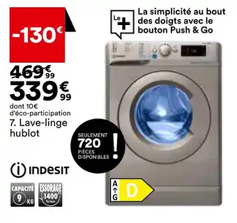BUT Lave-linge hublot offre