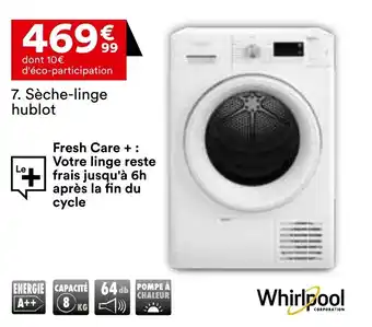 BUT Sèche-linge hublot offre