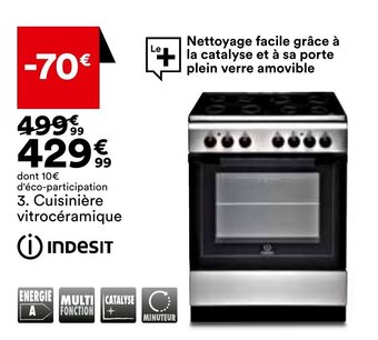 BUT Cuisinière vitrocéramique offre