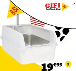 GiFi GIFI Litière pour chat offre