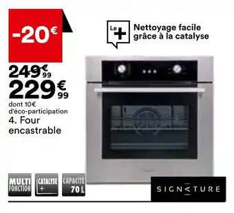 BUT Four encastrable offre