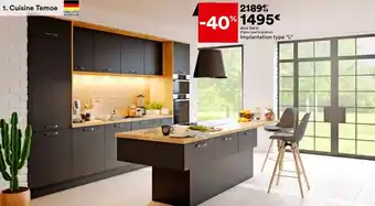 BUT Cuisine temoe offre
