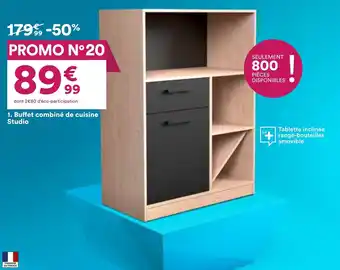 BUT Buffet combiné de cuisine studio offre