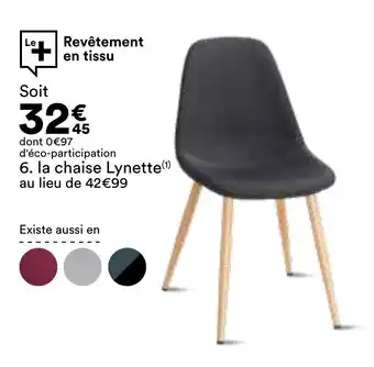 BUT La chaise lynette offre