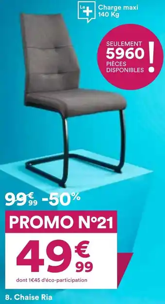 BUT Chaise ria offre