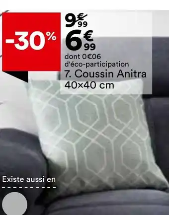 BUT Coussin anitra offre