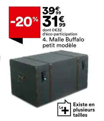 Malle buffalo petit modèle