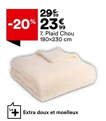 BUT Plaid chou offre