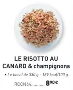 Comtesse du Barry LE RISOTTO AU CANARD & champignons offre