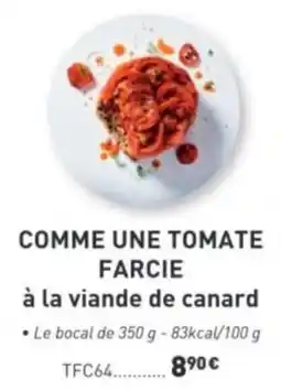 Comtesse du Barry COMME UNE TOMATE FARCIE offre